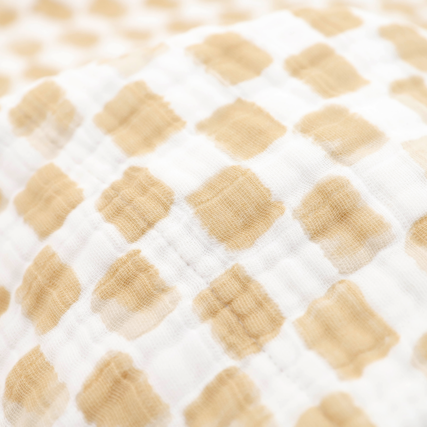 Original Cotton Muslin Quilt - Adobe Checker