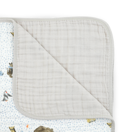 Original Cotton Muslin Quilt - Party Animals