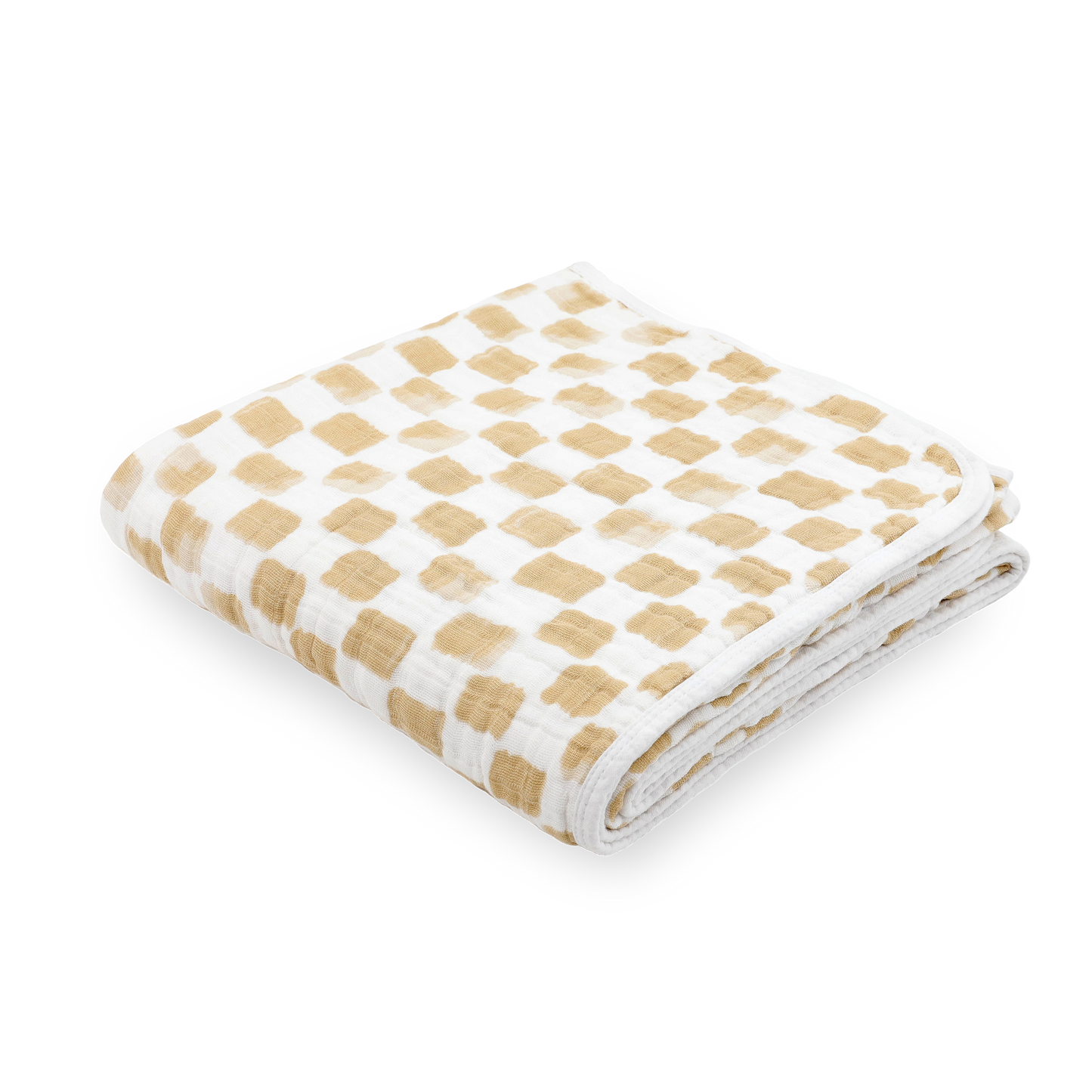Original Cotton Muslin Quilt - Adobe Checker
